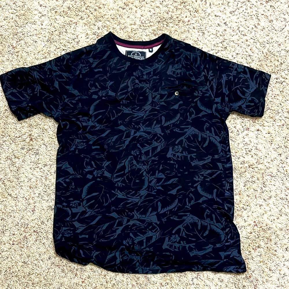 Knit heritage tailored clothier short sleeve T-shirt, extra large